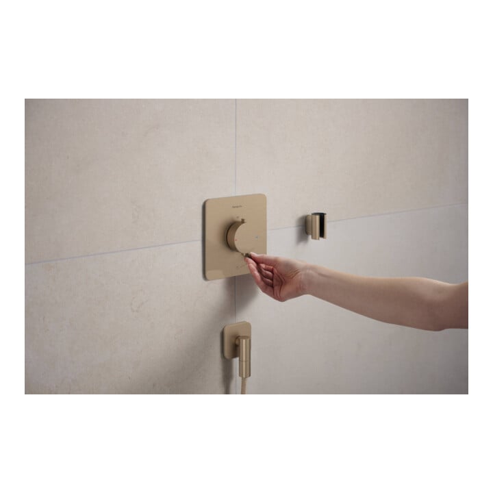 hansgrohe Thermostat Ecostat Comfort Q UP, f 1 Verbr., 25,9 l/m., brush. bronze
