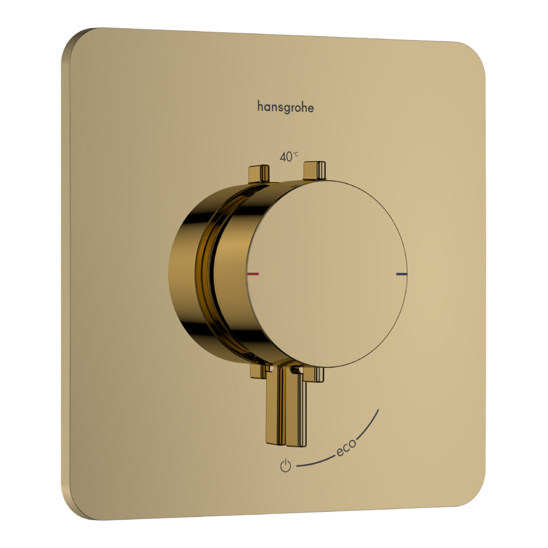 hansgrohe Thermostat Ecostat Comfort Q UP, f 1 Verbr., 25,9 l/m., pol. gol opt
