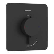 hansgrohe Thermostat Ecostat Comfort Q UP, f 1 Verbr., 25,9 l/min, schwarz matt-1