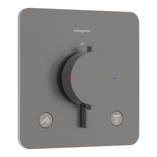 hansgrohe Thermostat Ecostat Comfort Q UP, f 2 Verbr., 24 l/m., brush. bla vc