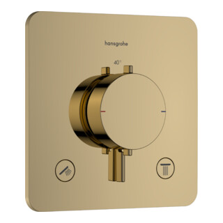 hansgrohe Thermostat Ecostat Comfort Q UP, f 2 Verbr., 24 l/m., pol. gold optic