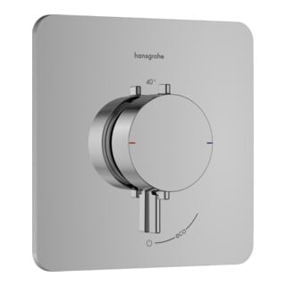 hansgrohe Thermostat Ecostat Comfort Q UP, für 1 Verbraucher, 25,9 l/min, chrom