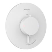 hansgrohe Thermostat Ecostat Comfort S encastré, 1 sortie, 25,4 l/min, blanc mat-1