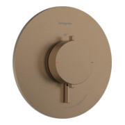 hansgrohe Thermostat Ecostat Comfort S encastré, 1 sortie, 25,4 l/min, bronze brossé-1