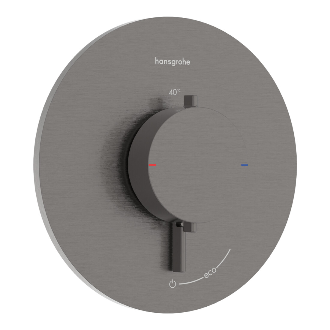 hansgrohe Thermostat Ecostat Comfort S encastré, 1 sortie, 25,4 l/min, brossé bleu VC