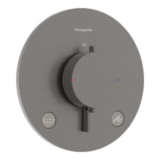 hansgrohe Thermostat Ecostat Comfort S encastré, 2 sorties, 23 l/min, EN 1717, bleu
