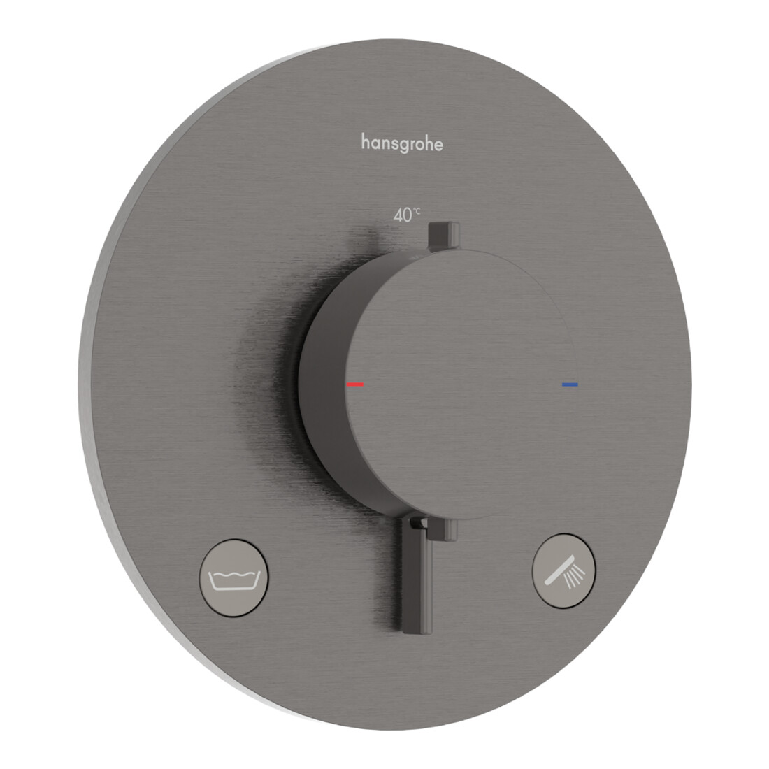 hansgrohe Thermostat Ecostat Comfort S encastré, 2 sorties, 23 l/min, EN 1717, bleu