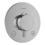 hansgrohe Thermostat Ecostat Comfort S encastré, 2 sorties, 23 l/min, EN 1717, chrome-1