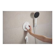 hansgrohe Thermostat Ecostat Comfort S encastré, 2 sorties, 24 l/min, blanc mat-2