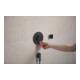 hansgrohe Thermostat Ecostat Comfort S encastré, 2 sorties, 24 l/min, noir mat