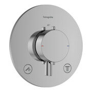 hansgrohe Thermostat Ecostat Comfort S encastré, pour 2 utilisateurs, 24 l/min, chrome-1