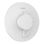 hansgrohe Thermostat Ecostat Comfort S UP, f 1 Verbr., 25,4 l/min, mattweiß-1