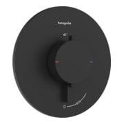 hansgrohe Thermostat Ecostat Comfort S UP, f 1 Verbr., 25,4 l/min, schwarz matt-1
