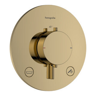 hansgrohe Thermostat Ecostat Comfort S UP, f 2 Verb, 23 l/m, EN 1717, p gol opt