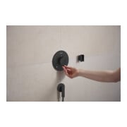 hansgrohe Thermostat Ecostat Comfort S UP, f 2 Verbr., 24 l/min, schwarz matt-4