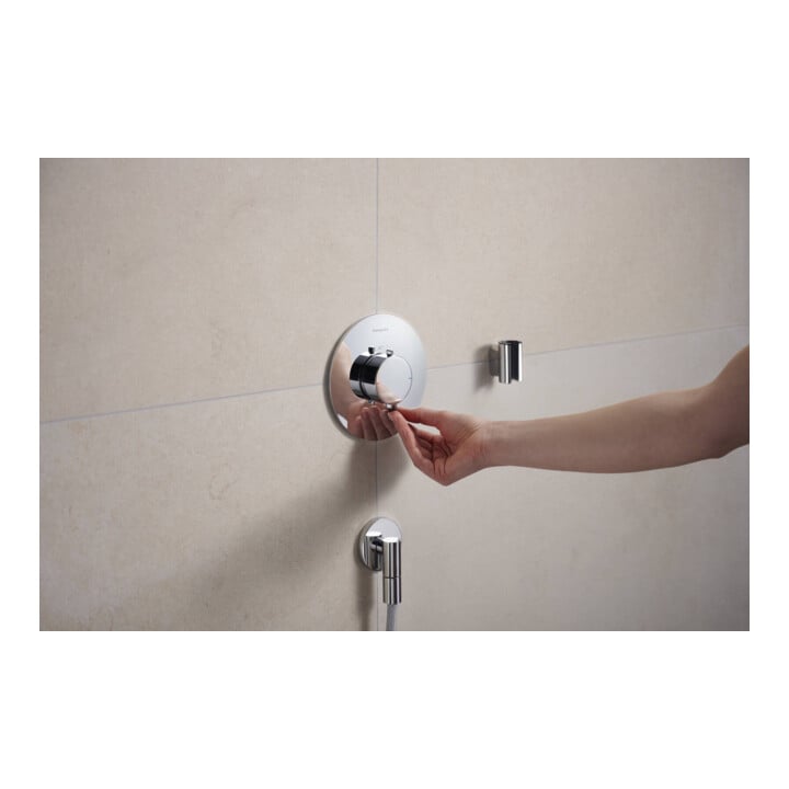 hansgrohe Thermostat Ecostat Comfort S UP, für 1 Verbraucher, 25,4 l/min, chrom