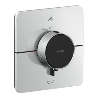 hansgrohe Thermostat encastré Axor ShowerSelect ID Set complet 2 sécurités d’utilisation softsq.BGO