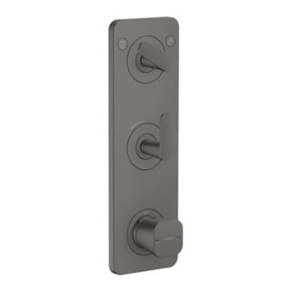 hansgrohe Thermostat-Modul Axor Citterio C cub cut, brush. bla vc, UP mit Platte