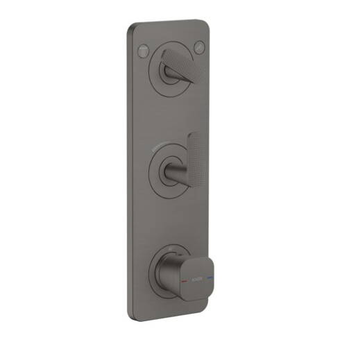 hansgrohe Thermostat-Modul Axor Citterio C cub cut, brush. bla vc, UP mit Platte