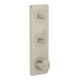 hansgrohe Thermostat-Modul Axor Citterio C cubic cut, brushed nickel, UP mit Platte-1