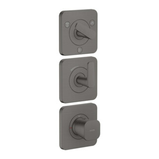 hansgrohe Thermostat-Modul Axor Citterio C o. Struk., brush. bla vc, UP m Rosetten