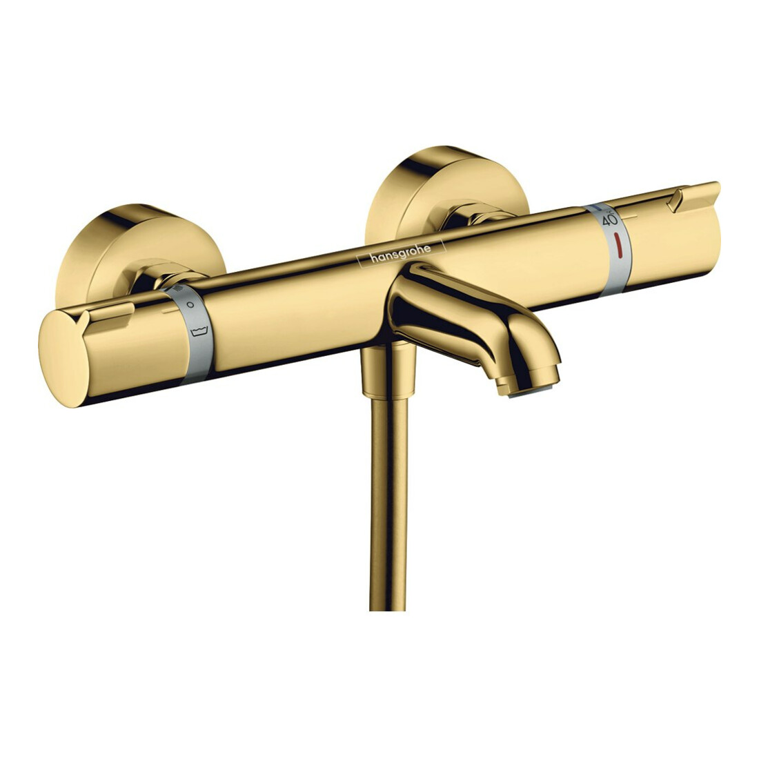 hansgrohe Thermostat pour baignoire Ecostat Comfort 305x188mm, AP, 2 voies, A 177mm, po g opt