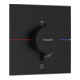 hansgrohe Thermostat ShowerSelect Comfort E encastré, 1 entrée + 1 sortie, noir mat-1