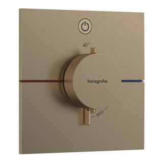 hansgrohe Thermostat ShowerSelect Comfort E encastré, 1 sortie, bronze brossé