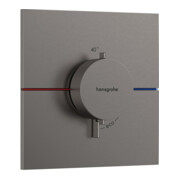 hansgrohe Thermostat ShowerSelect Comfort E encastré, 1 sortie, chrome noir brossé