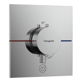 hansgrohe Thermostat ShowerSelect Comfort E encastré, 1 sortie cons. + 1 sortie supp., chrome