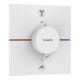 hansgrohe Thermostat ShowerSelect Comfort E encastré, 2 sorties, avec Kom EN 1717, blanc mat-1