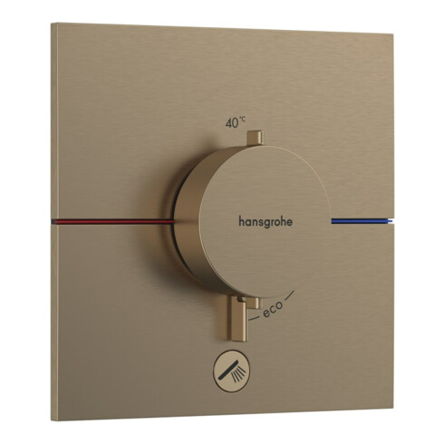 hansgrohe Thermostat ShowerSelect Comfort E UP, f 1 Verb u. 1 zus. Abg., brush. bron