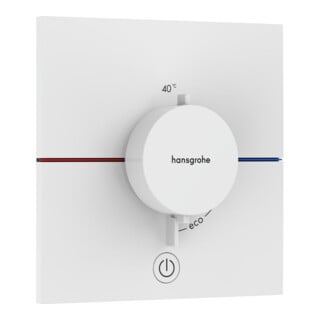hansgrohe Thermostat ShowerSelect Comfort E UP, f 1 Verbr. u. 1 zus. Abg., mattweiß