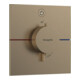 hansgrohe Thermostat ShowerSelect Comfort E UP, für 1 Verbraucher, brushed bronze-1