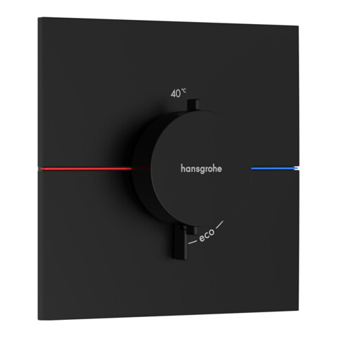 hansgrohe Thermostat ShowerSelect Comfort E UP, für 1 Verbraucher, mattschwarz