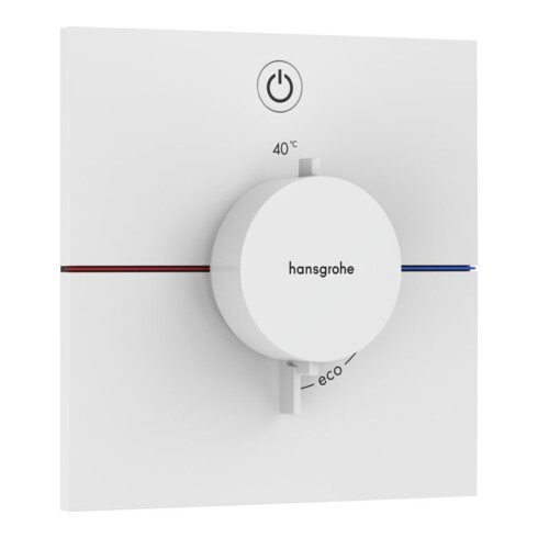 hansgrohe Thermostat ShowerSelect Comfort E UP, für 1 Verbraucher, mattweiß