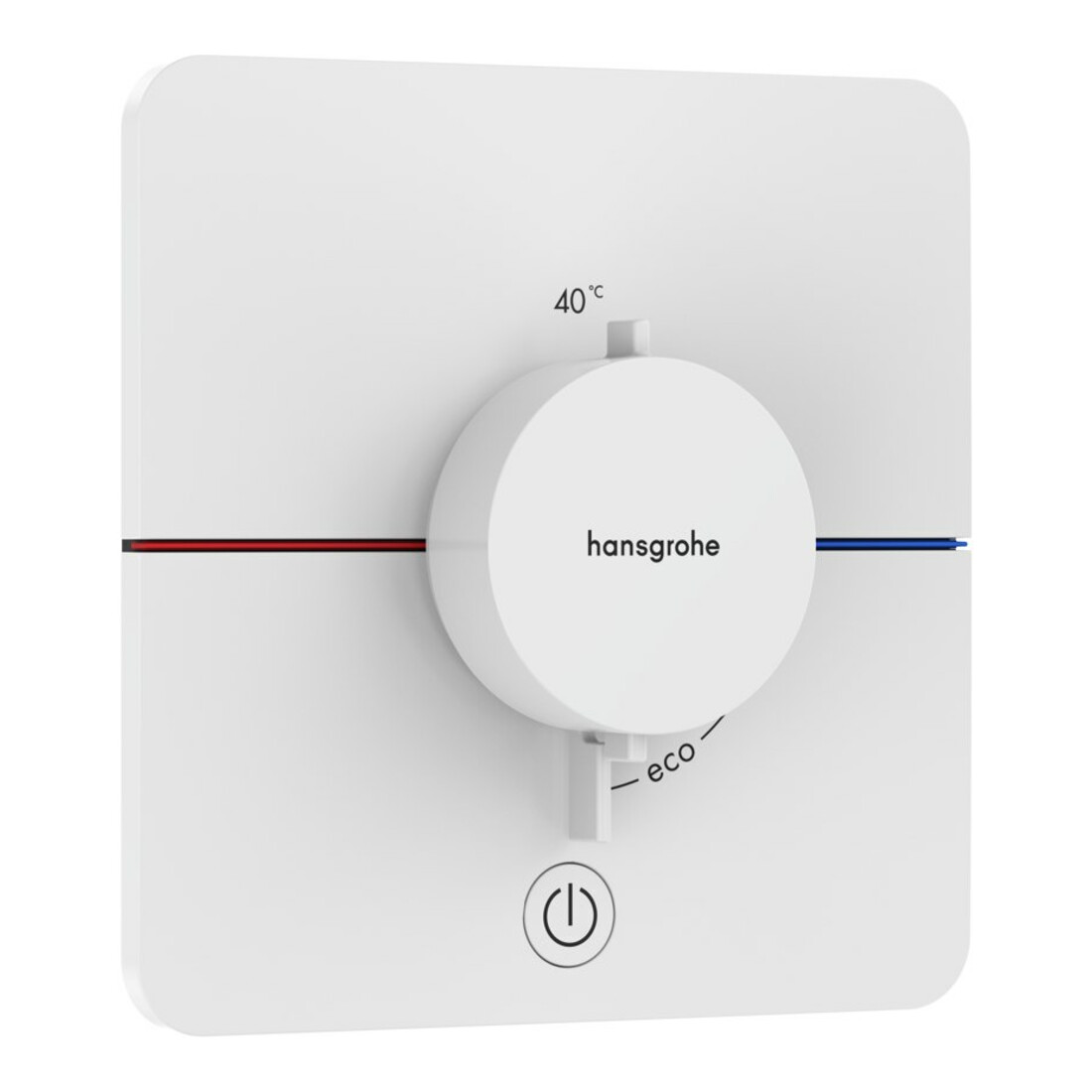 hansgrohe Thermostat ShowerSelect Comfort Q UP, 1 entrées et 1 sorties, blanc mat