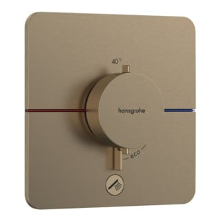 hansgrohe Thermostat ShowerSelect Comfort Q UP, 1 sortie + 1 sortie supplémentaire, bronze brossé
