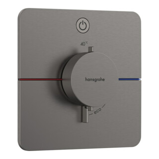 hansgrohe Thermostat ShowerSelect Comfort Q UP, 1 sortie, chrome noir brossé