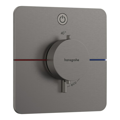 hansgrohe Thermostat ShowerSelect Comfort Q UP, 1 sortie, chrome noir brossé