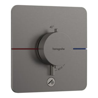 hansgrohe Thermostat ShowerSelect Comfort Q UP, 1 voie + 1 sortie supplémentaire, bleu brossé vc