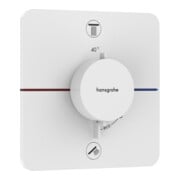 hansgrohe Thermostat ShowerSelect Comfort Q UP, 2 sorties, avec protection Kom EN 1717, blanc mat