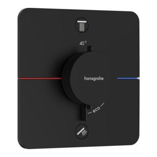 hansgrohe Thermostat ShowerSelect Comfort Q UP, 2 voies, avec Kom EN 1717, mat-noir