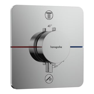 hansgrohe Thermostat ShowerSelect Comfort Q UP, 2 voies, mitigeur sécurité Kombi EN 1717, chromé