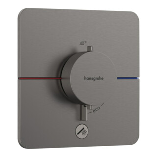 hansgrohe Thermostat ShowerSelect Comfort Q UP, f 1 Verb + 1 zus. Abg, brush. bla vc