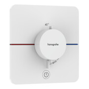 hansgrohe Thermostat ShowerSelect Comfort Q UP, f 1 Verbr. u. 1 zus. Abg., mattweiß