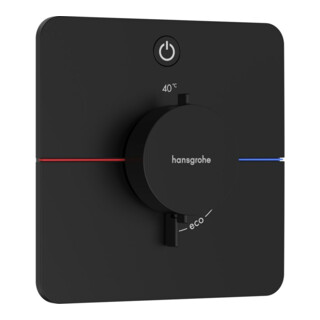 hansgrohe Thermostat ShowerSelect Comfort Q UP, für 1 Verbraucher, mattschwarz