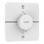 hansgrohe Thermostat ShowerSelect Comfort Q UP, mit 2 Ventilen, ohne Kom EN 1717, weiß-matt