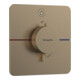 hansgrohe Thermostat ShowerSelect Comfort Q UP, pour 1 utilisateur, bronze brossé-1