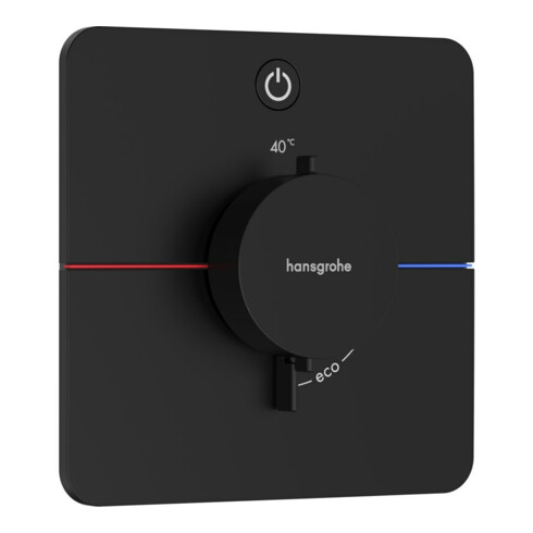 hansgrohe Thermostat ShowerSelect Comfort Q UP, pour 1 utilisateur, noir mat